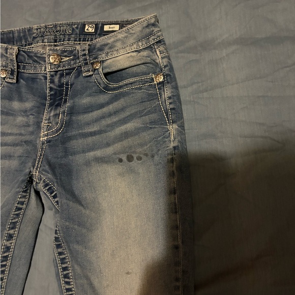 Miss me jeans miss me jeans size 29 inseam 34 great look - Picture 4 of 5